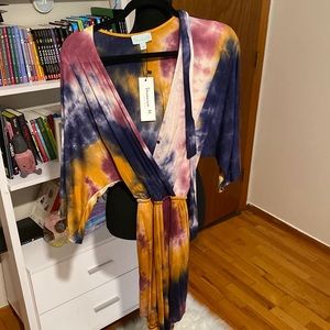 NWT Veronica M tie dye romper